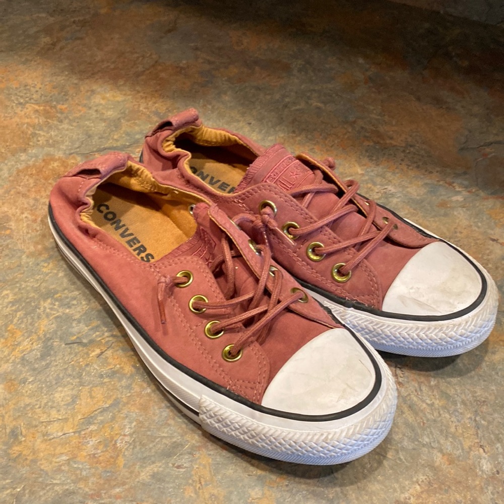 Converse elastic back tennis shoes sz 7